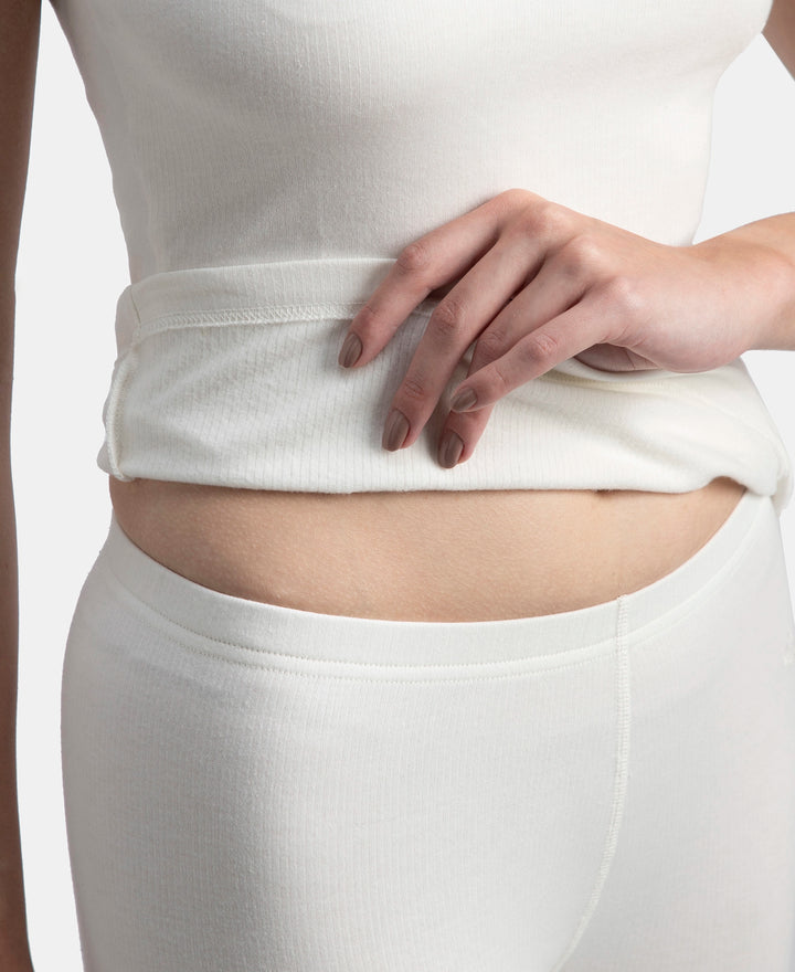 Super Combed Cotton Rich Brushed Thermal Camisole with StayWarm Technology - Off White