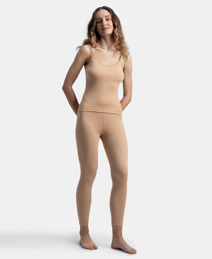 Super Warm Super Combed Cotton Rich Brushed Thermal Camisole with StayWarm Technology - Skin