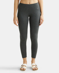 Super Combed Cotton Rich Three Quarter Sleeve Thermal Set with StayWarm Technology - Charcoal Melange