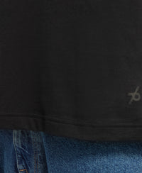 Super Combed Cotton Rich Round Neck Half Sleeve T-Shirt - Black & Navy (Pack of 2)