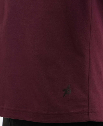 Super Combed Cotton Rich Round Neck Half Sleeve T-Shirt - Wine Tasting & Seaport Teal (Pack of 2)