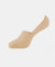Compact Cotton Elastane Stretch No Show Socks With StayFresh Treatment - Skin