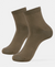 Mercerized Cotton Stretch Ankle Length Socks with StayFresh Treatment - Olive