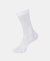 Modal Cotton Elastane Stretch Crew Length Socks with StayFresh Treatment - White
