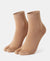 Acrylic Polyester Nylon Stretch Ankle Length Socks with StayFresh Treatment - Skin