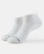 Compact Cotton Elastane Stretch Low Show Socks with StayFresh Treatment - White (Pack of 2)