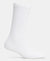Kid's Compact Cotton Stretch Solid Knee Length Socks With StayFresh Treatment - White