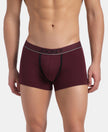 Super Combed Cotton Rib Solid Trunk with Ultrasoft Waistband - Port Royale