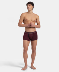 Super Combed Cotton Rib Solid Trunk with Ultrasoft Waistband - Port Royale