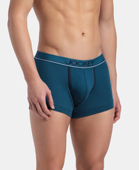 Super Combed Cotton Rib Solid Trunk with Ultrasoft Waistband - Seaport Teal