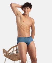 Super Combed Cotton Solid Brief with Ultrasoft Waistband - Stellar