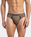 Super Combed Cotton Rib Solid Brief with Ultrasoft Waistband - Dark Khaki