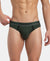Super Combed Cotton Rib Solid Brief with Ultrasoft Waistband - Deep Forest