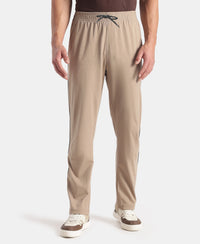 Super Combed Cotton Rich Regular Fit Trackpant with Side Pockets - Desert Taupe