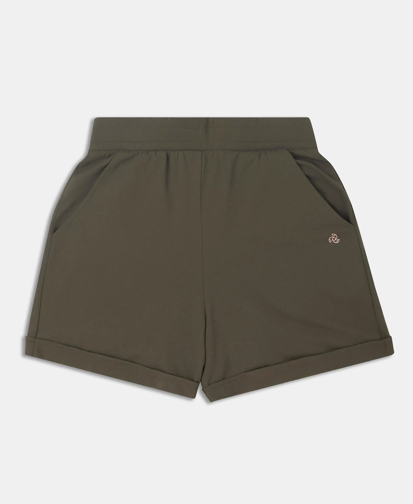 Super Combed Cotton Rich Straight Fit Shorts with Side Pockets - Deep Depths