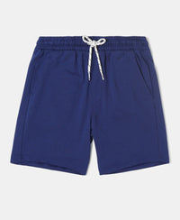 Boy's Super Combed Cotton Printed T-Shirt & Shorts Set - Assorted