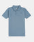 Boy's Super Combed Cotton Rich Regular Fit Polo T-Shirt - Provincial Blue
