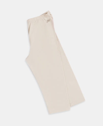 Girl's Super Combed Cotton Elastane Stretch Capri - French Oak