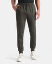 Super Combed Cotton Rich Pique Slim Fit Jogger with Zipper Pockets - Deep Olive