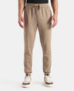 Super Combed Cotton Rich Pique Slim Fit Jogger with Zipper Pockets - Desert Taupe