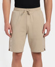 Super Combed Cotton Straight Fit Shorts with Side Pockets - Pure Cashmere