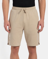 Super Combed Cotton Straight Fit Shorts with Side Pockets - Pure Cashmere