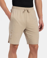 Super Combed Cotton Straight Fit Shorts with Side Pockets - Pure Cashmere