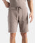 Super Combed Cotton Rich Regular Fit Shorts with Zipper Pocket - Leafless Tree