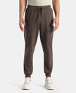 Super Combed Cotton Rich Regular Fit Jogger with Zipper Pockets - Black Olive