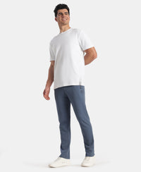 Microfiber Fabric Round Neck Half Sleeve T-Shirt with StayFresh Treatment - White