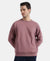 Super Combed Cotton Rich Pique Sweatshirt With Ribbed Cuffs - Rose Taupe