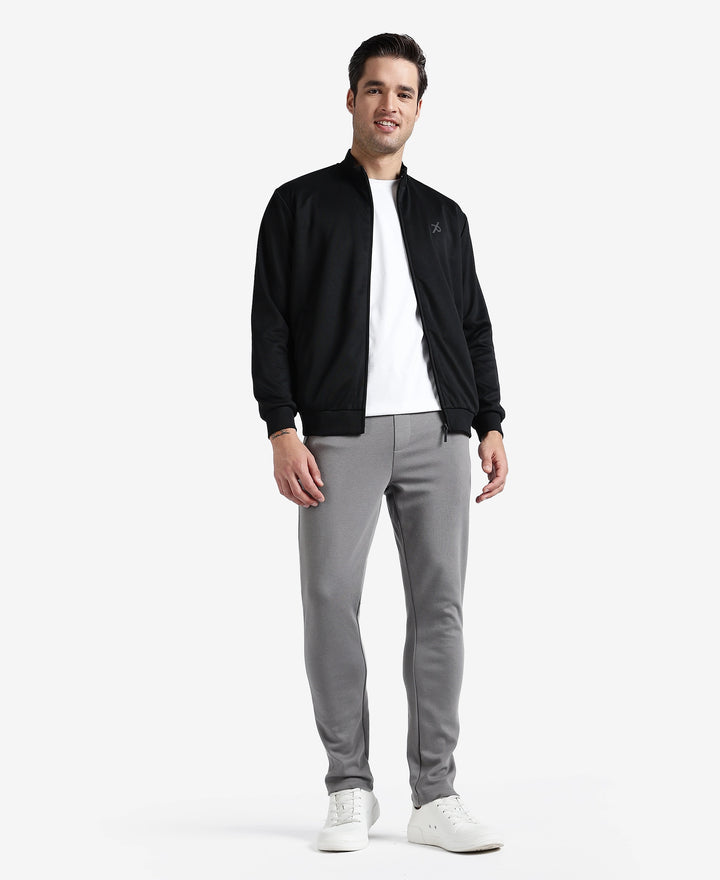 Microfiber Fabric Jacket with StayFresh Treatment - Black