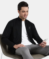 Microfiber Fabric Jacket with StayFresh Treatment - Black