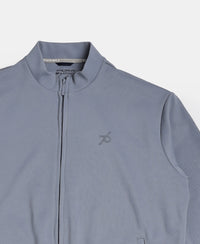 Microfiber Fabric Jacket with StayFresh Treatment - Grey