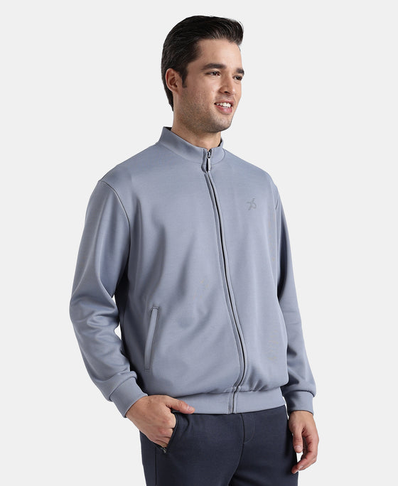 Microfiber Fabric Jacket with StayFresh Treatment - Grey