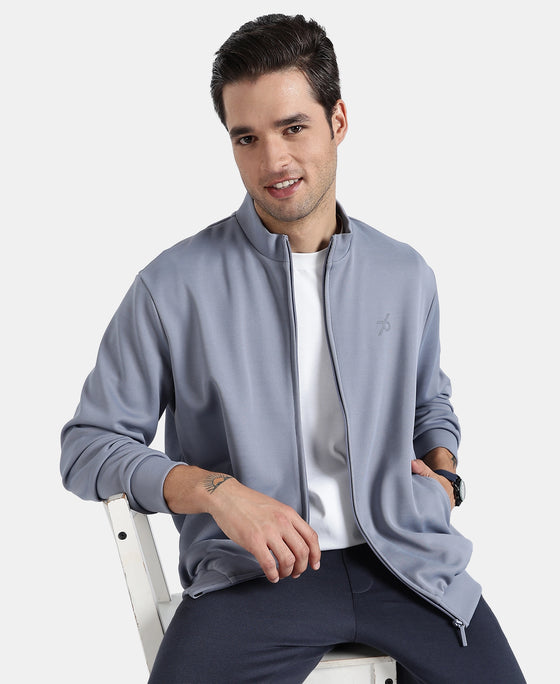 Microfiber Fabric Jacket with StayFresh Treatment - Grey