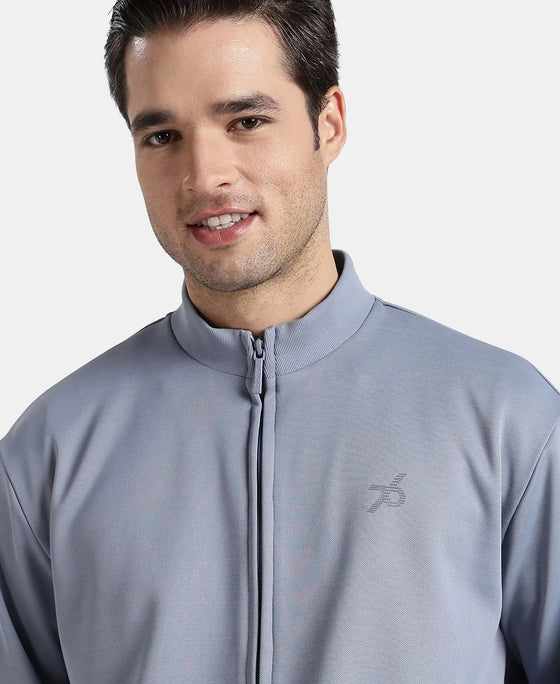 Microfiber Fabric Jacket with StayFresh Treatment - Grey