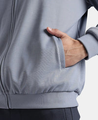 Microfiber Fabric Jacket with StayFresh Treatment - Grey
