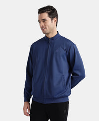 Microfiber Fabric Jacket with StayFresh Treatment - Navy