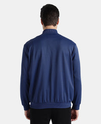Microfiber Fabric Jacket with StayFresh Treatment - Navy