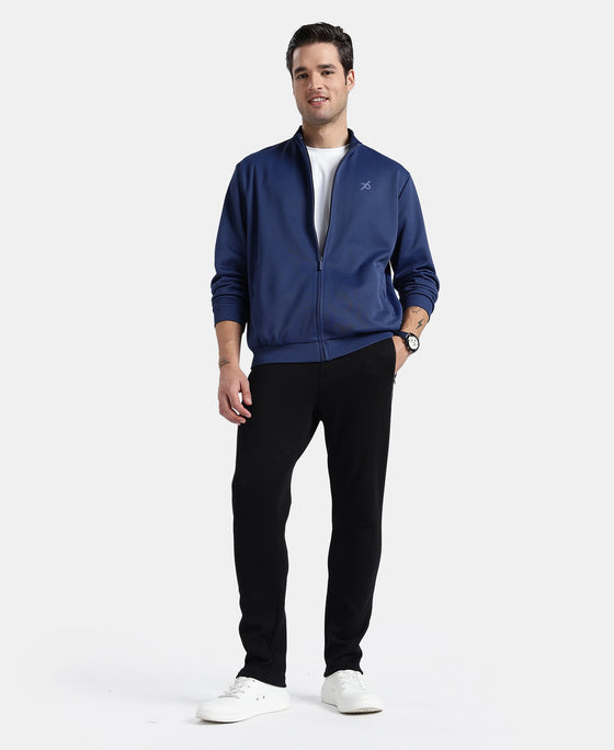 Microfiber Fabric Jacket with StayFresh Treatment - Navy