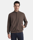 Microfiber Fabric Jacket with StayFresh Treatment - Truffle