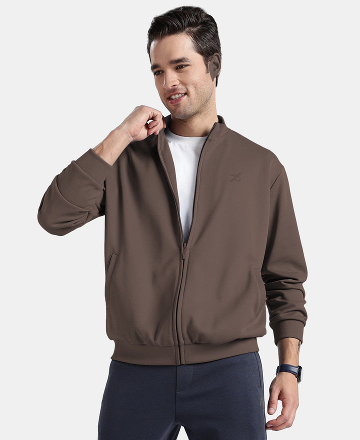 Microfiber Fabric Jacket with StayFresh Treatment - Truffle