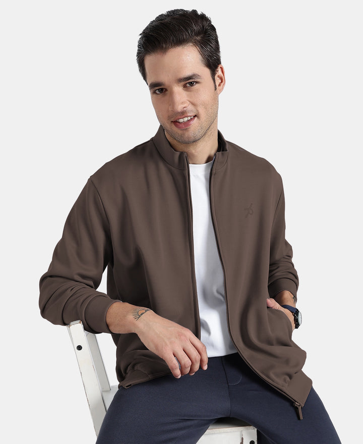 Microfiber Fabric Jacket with StayFresh Treatment - Truffle