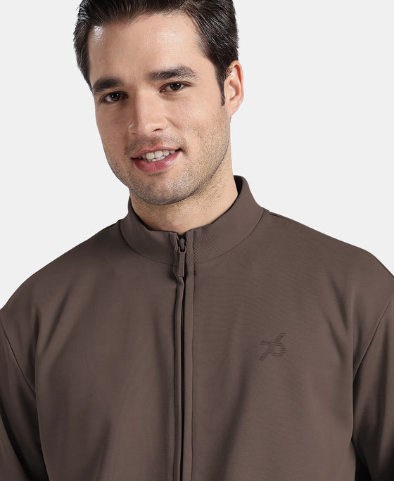 Microfiber Fabric Jacket with StayFresh Treatment - Truffle