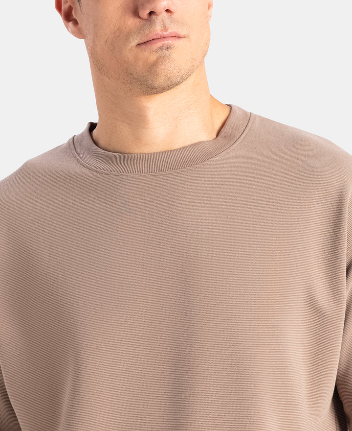 Super Combed Cotton Rich Round Neck Half Sleeve T-Shirt - Leafless Tree