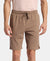 Super Combed Cotton Rich Straight Fit Shorts with Zipper Pocket - Leafless Tree