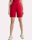 Super Combed Cotton Rich Regular Fit Shorts with Side Pockets - Jaster Red