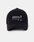 Microfiber Blend Solid Cap with Adjustable Back Closure - Black