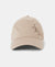 Microfiber Blend Solid Cap with Adjustable Back Closure - Desert Taupe